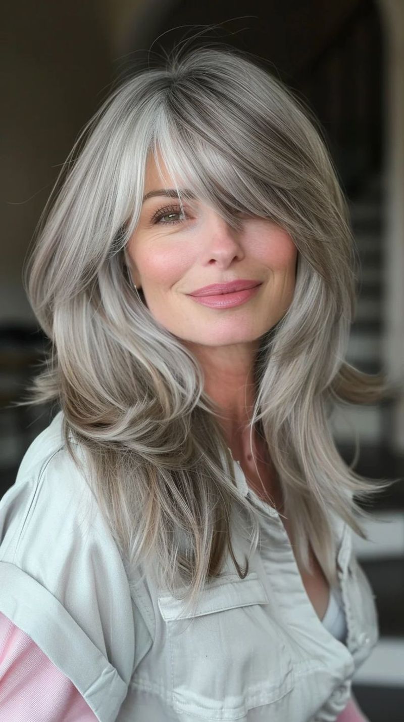 Youthful Haircut: Bangs