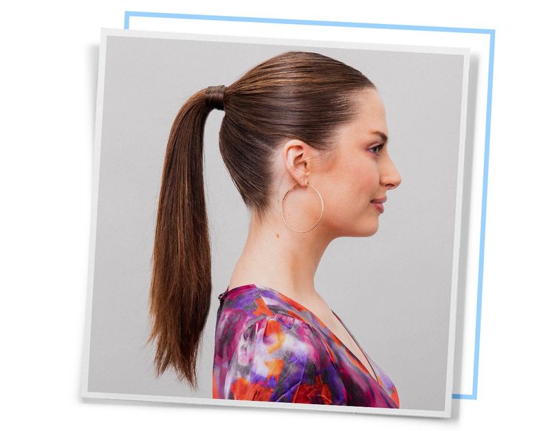 Avoid: High Ponytail