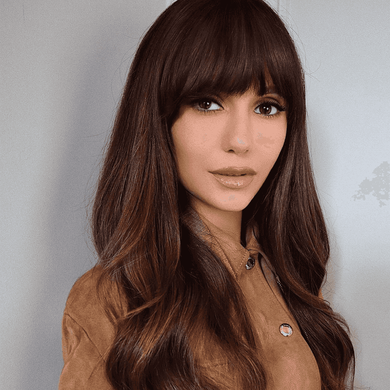Avoid: Heavy Bangs