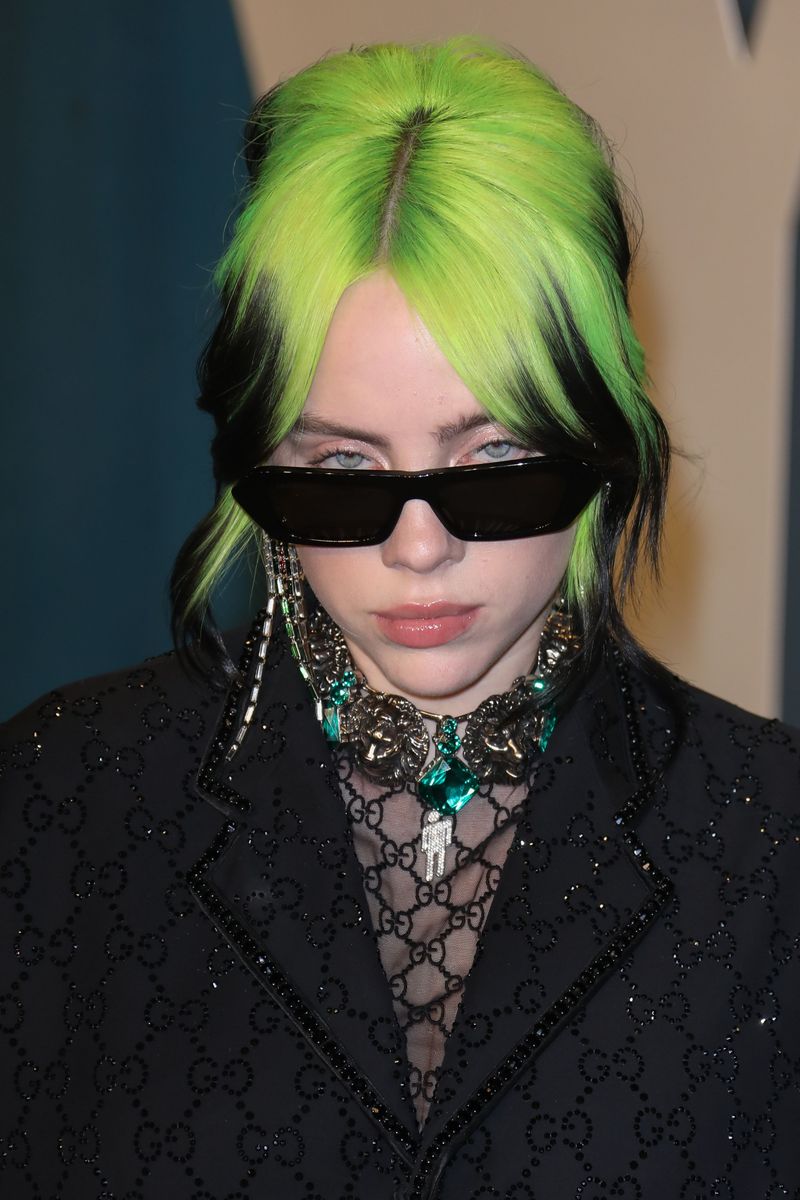 Billie Eilish's Neon Green Roots