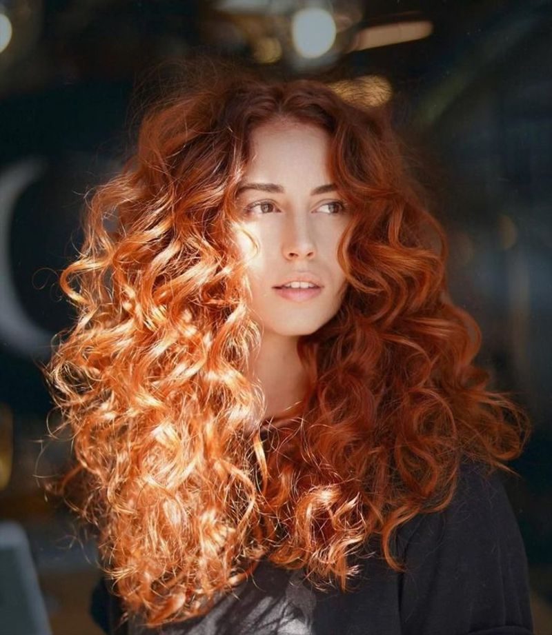 Blazing Copper Curls