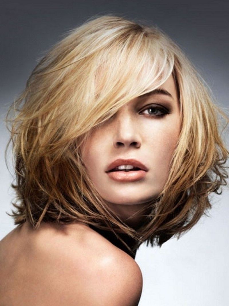 Layered Bob with Ombre