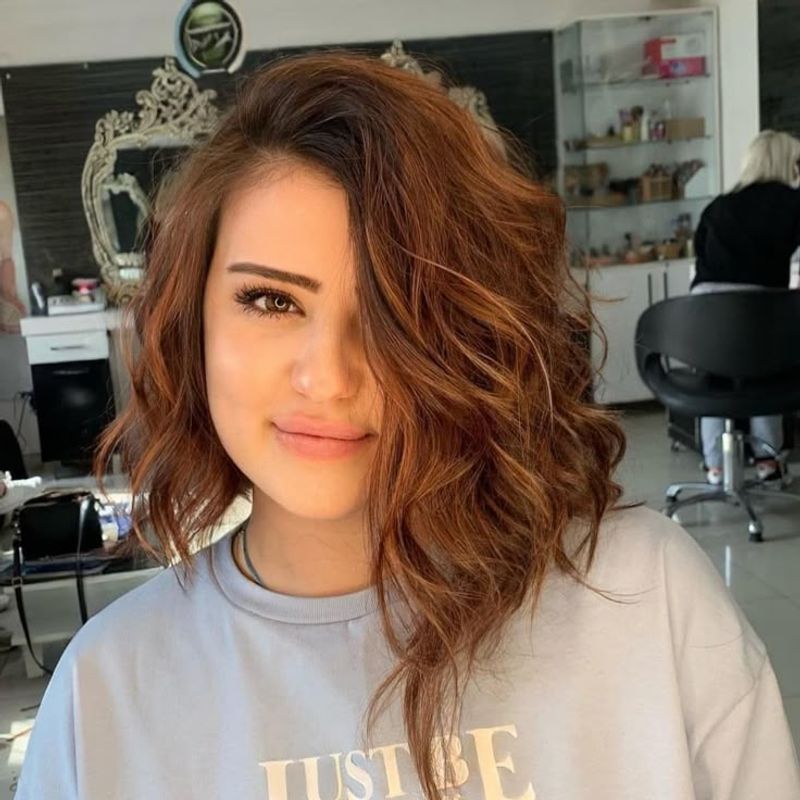 Asymmetrical Cut