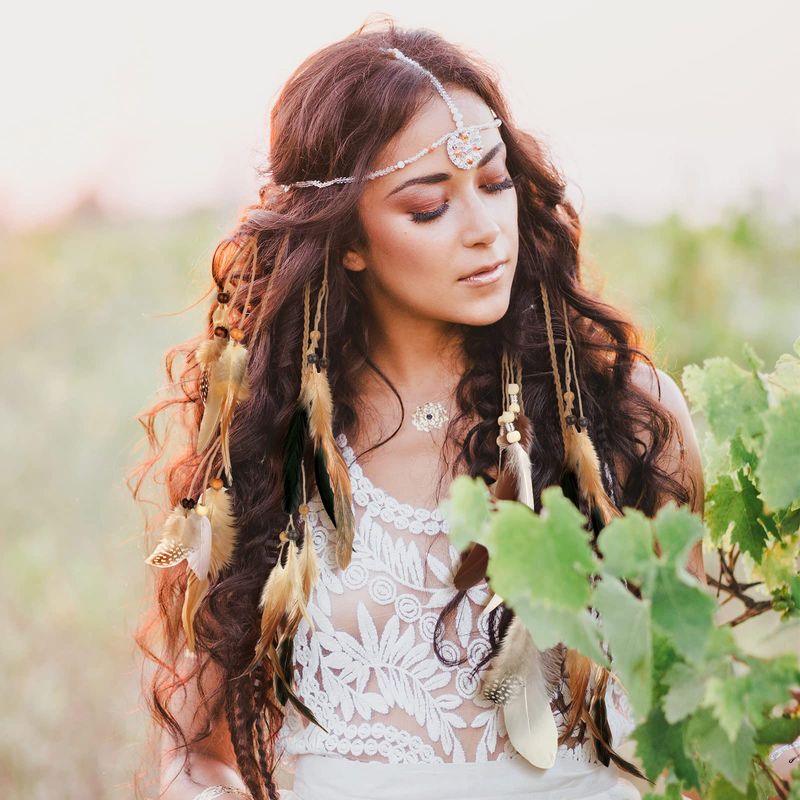 Boho Beaded Headband
