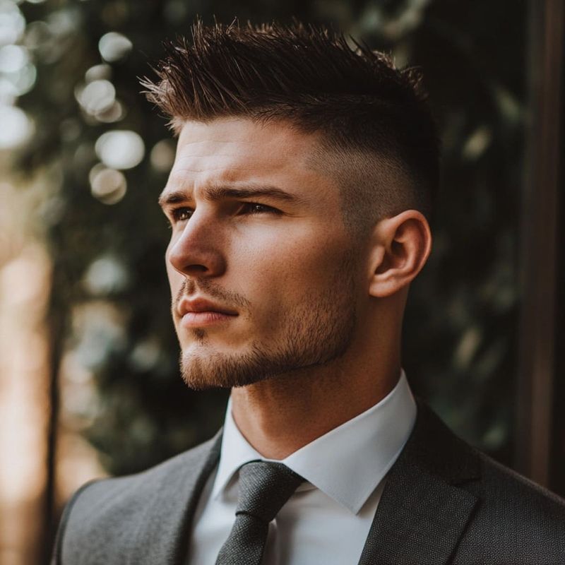 Bold Spiky Fade
