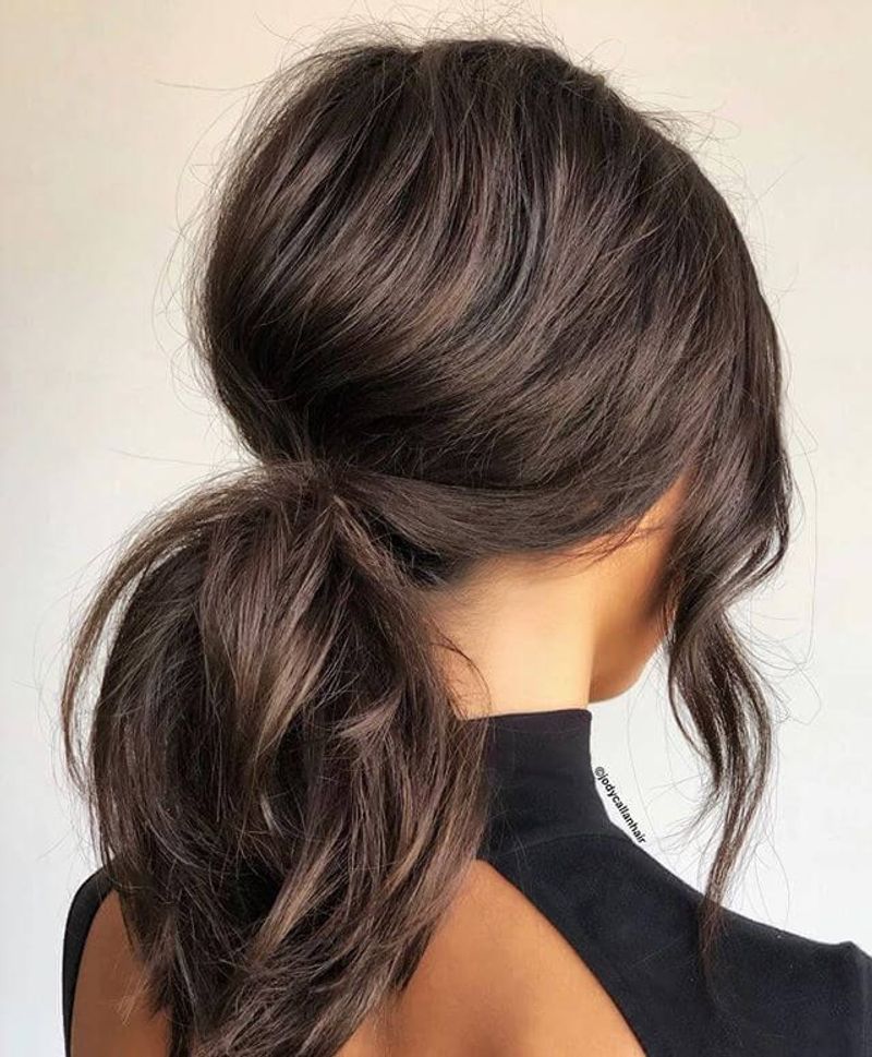 Bouffant Ponytail