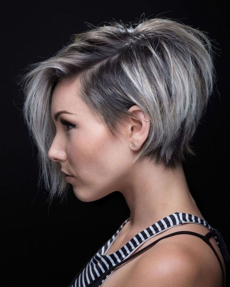 Pixie with Long Fringe