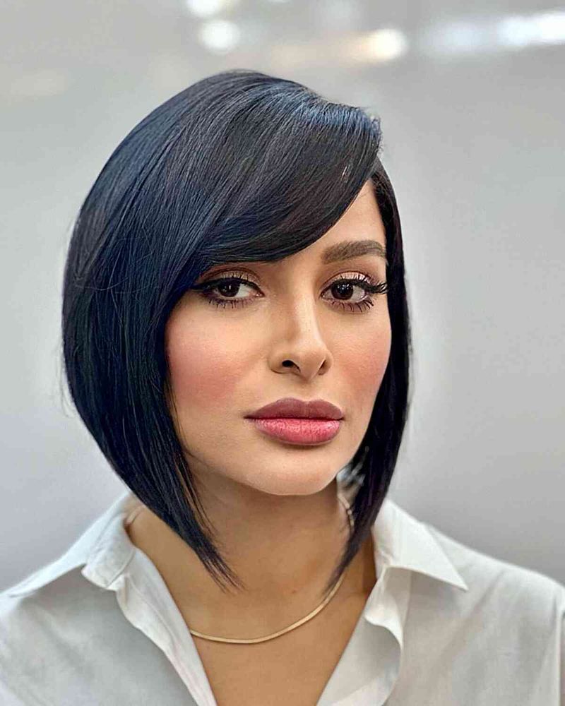 Sleek Side Part