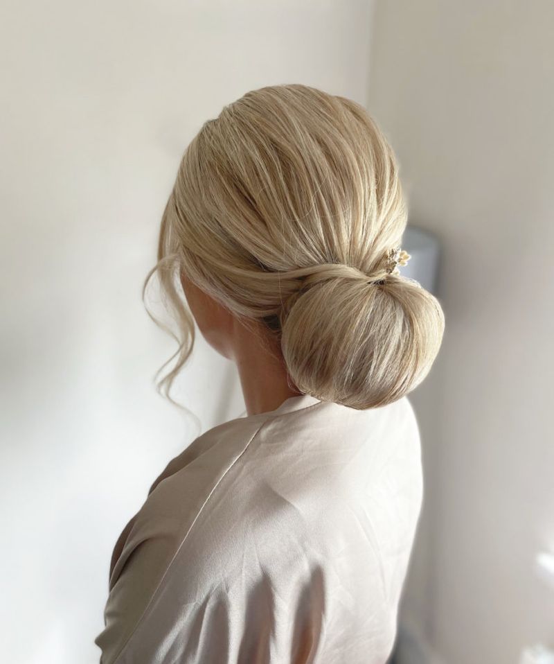 Elegant Low Buns