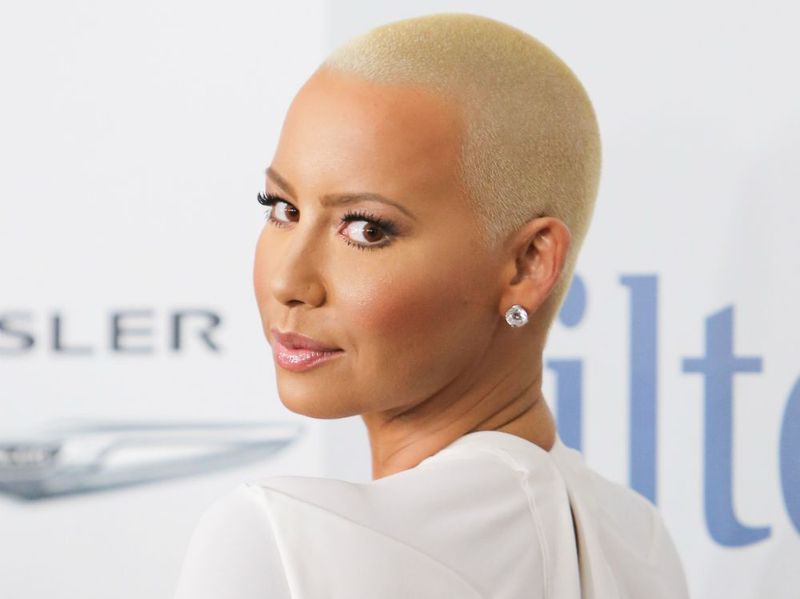 Bright Platinum Buzz Cut