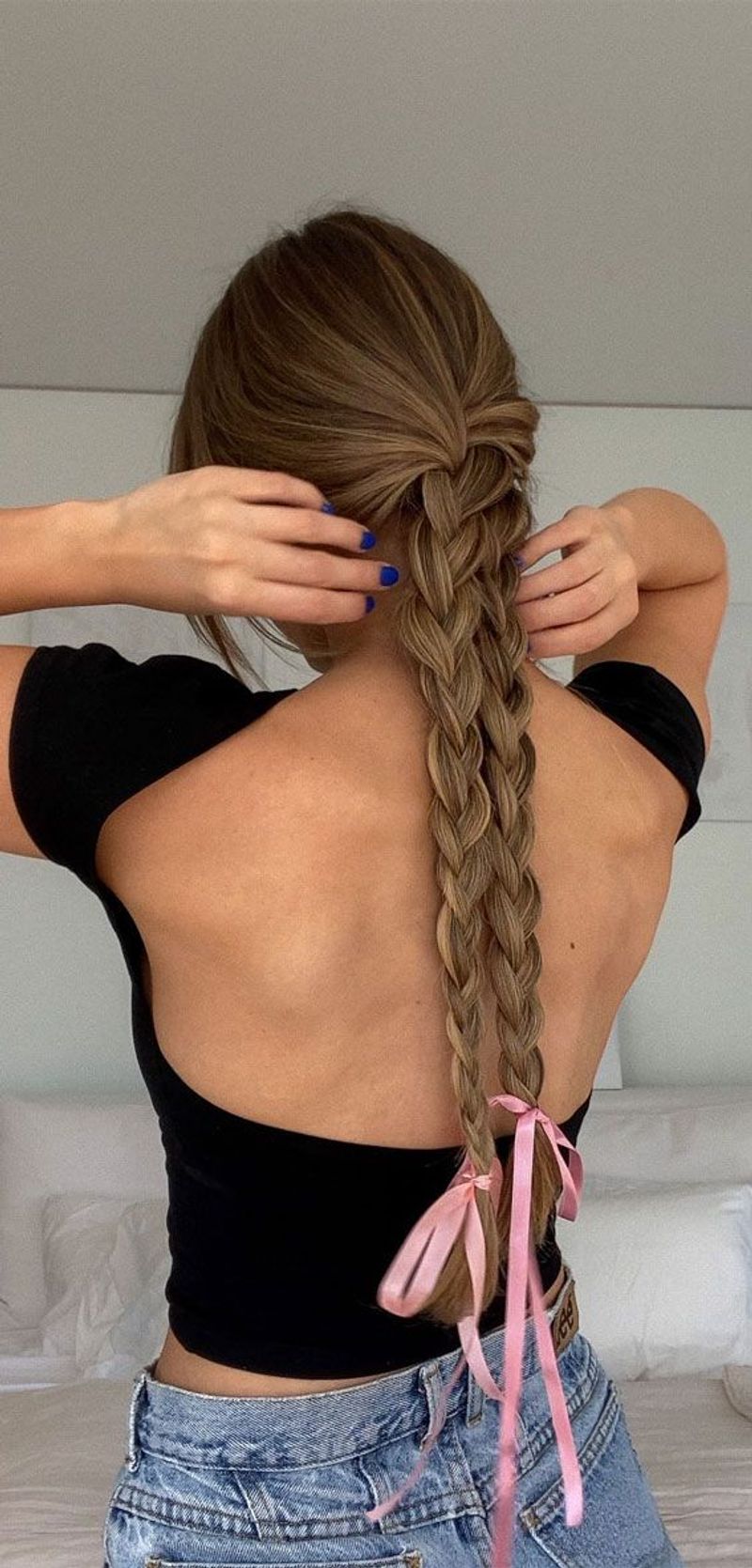Casual Double Braids
