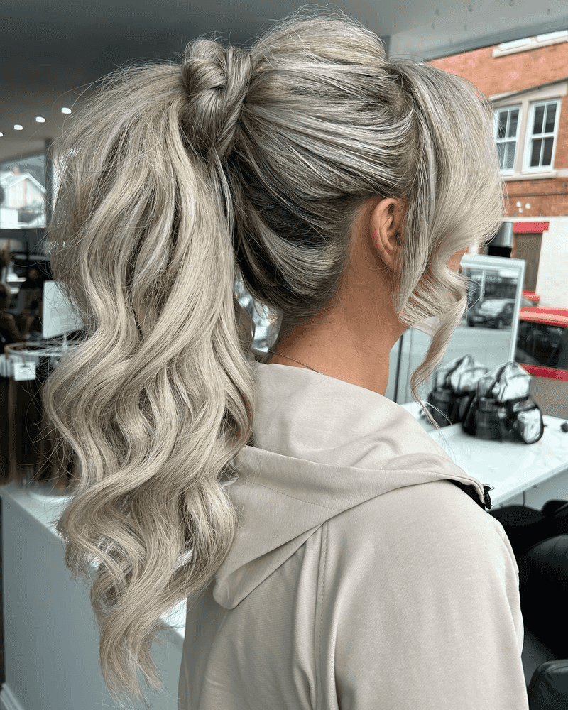 Casual Layered Ponytail