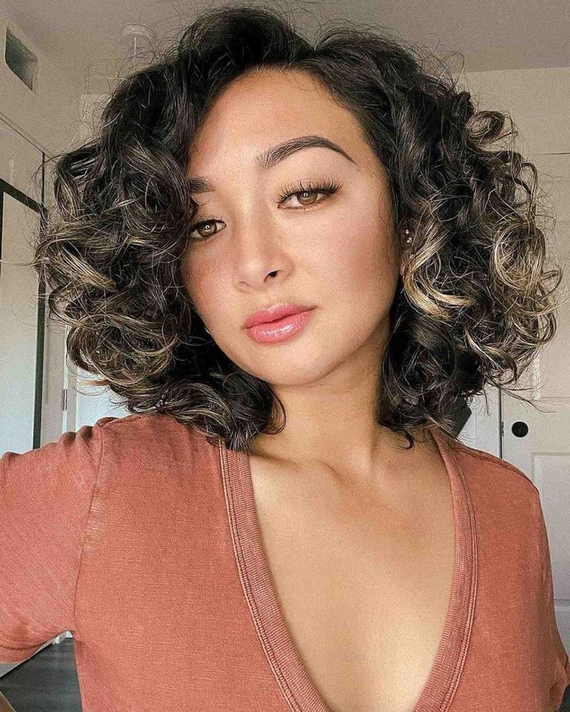 Charming Curled Bob