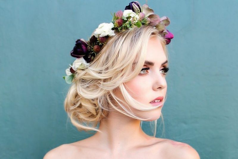 Whimsical Floral Crown
