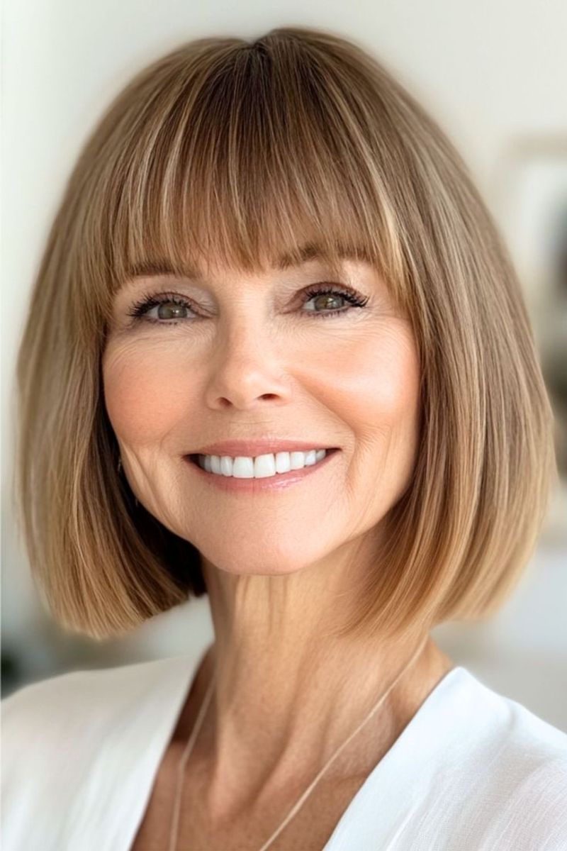 Chic Blunt Cut