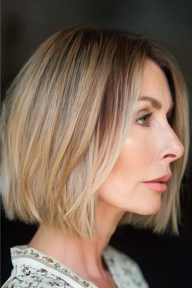 Chic Blunt Cut