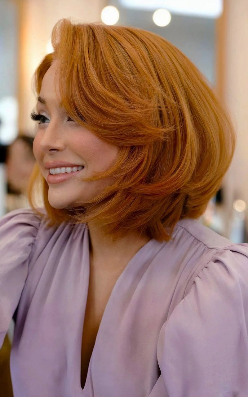 Chic Bob Butterfly