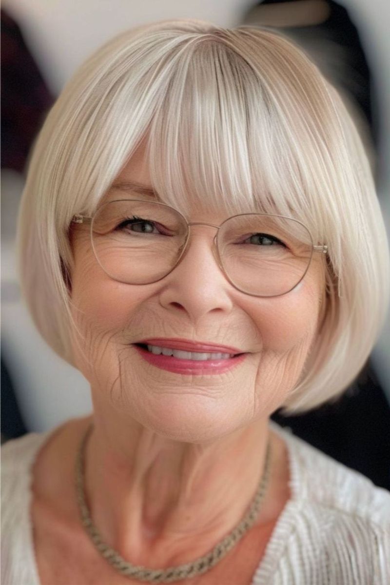 Chic Bob with Bangs