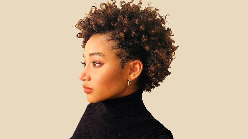 Curly Afro