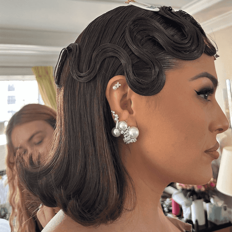 Vintage Finger Waves