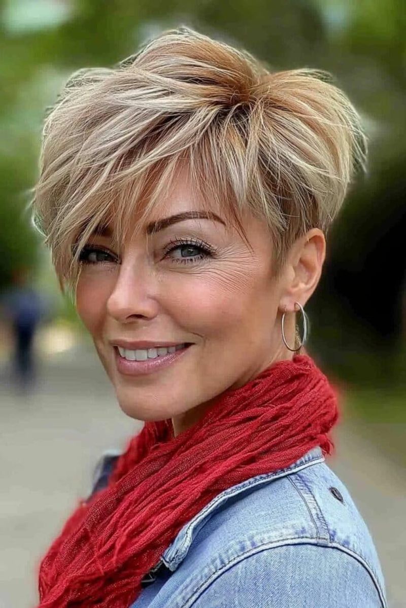 Choppy Asymmetrical Crop