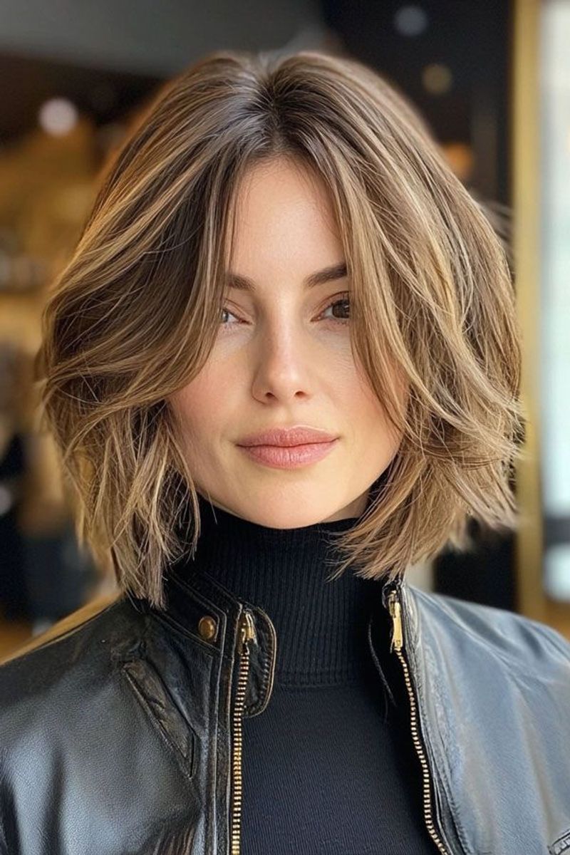 Choppy Layered Bob