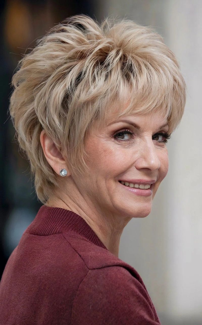 Choppy Pixie with Layers