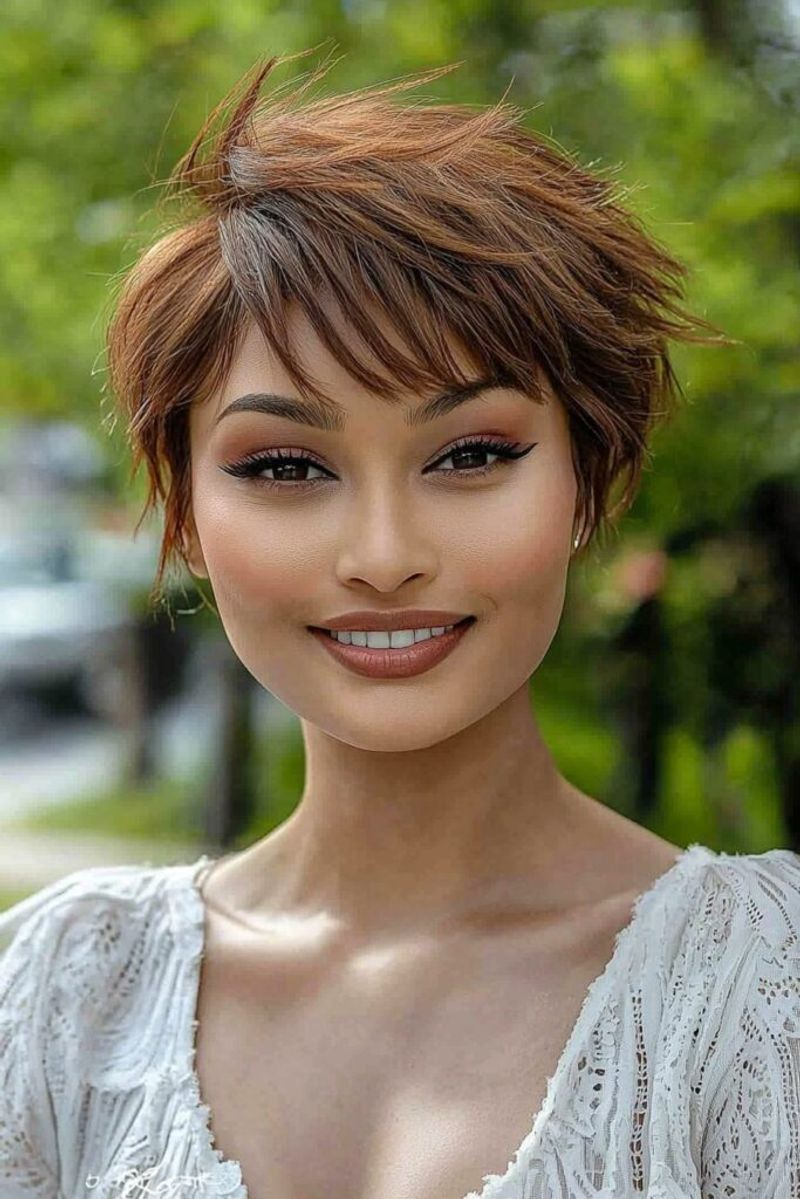 Choppy Pixie with Wispy Bangs