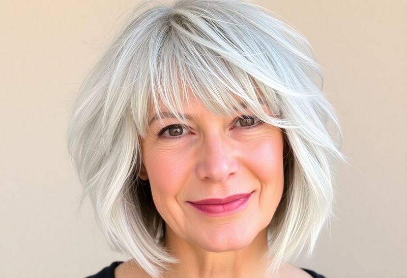 Classic Bob with Bangs