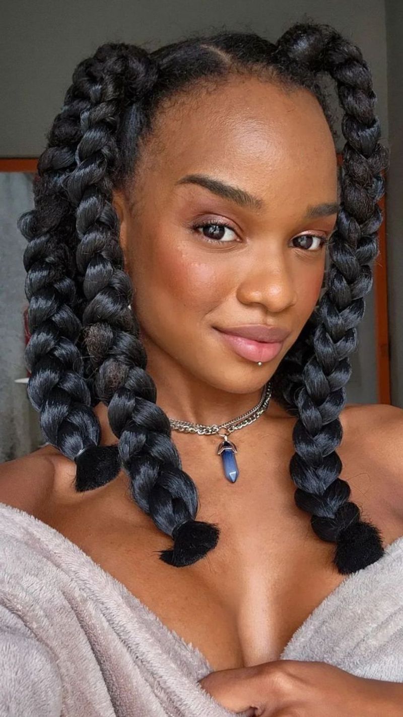 Chunky Box Braids