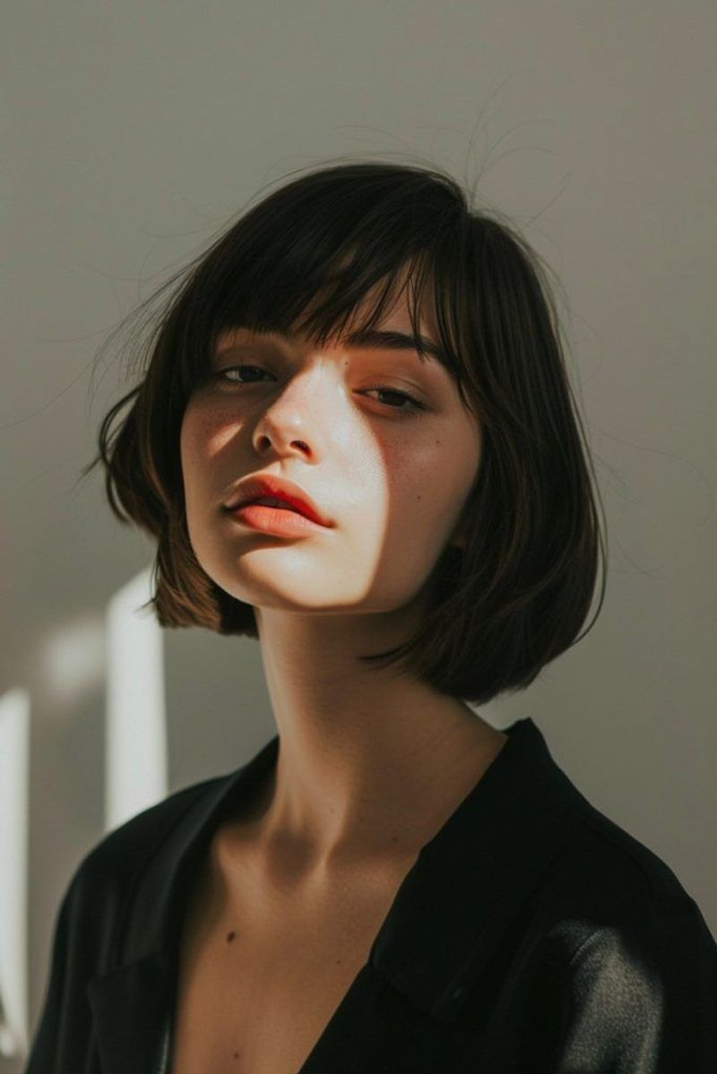 Classic Pinch Bob with Bangs