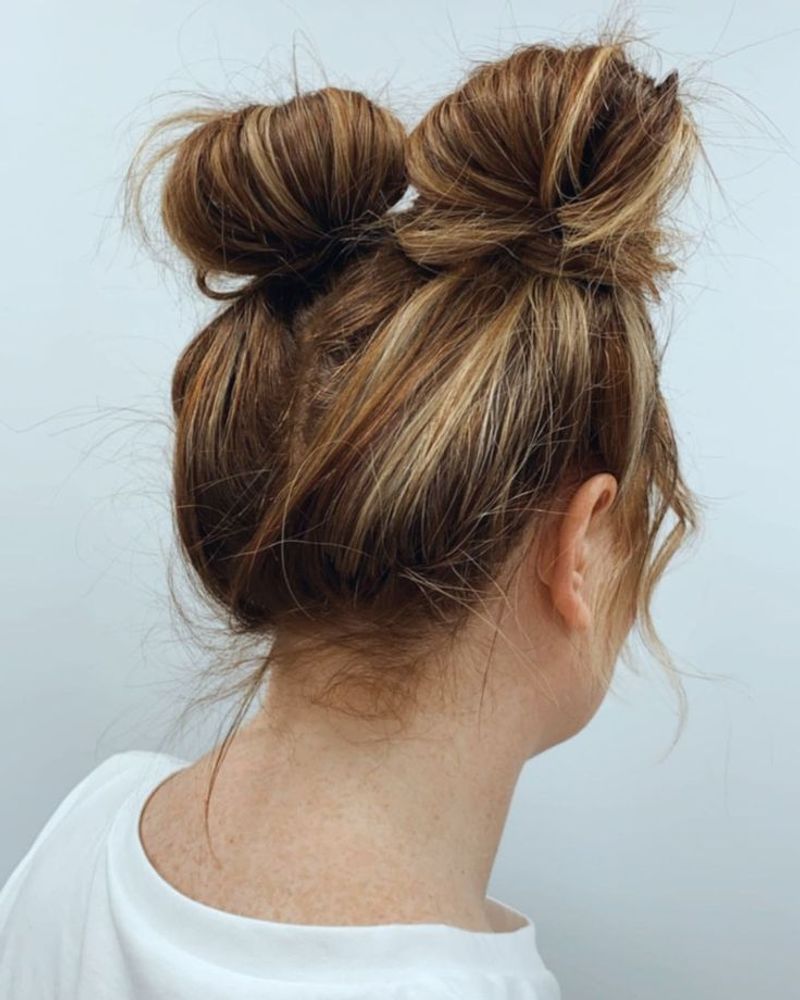 Messy Chic Buns