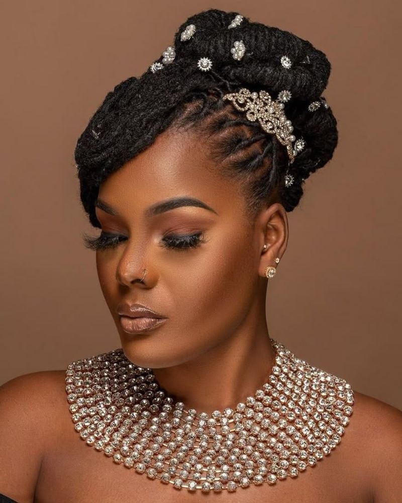 Updo Loc Styles