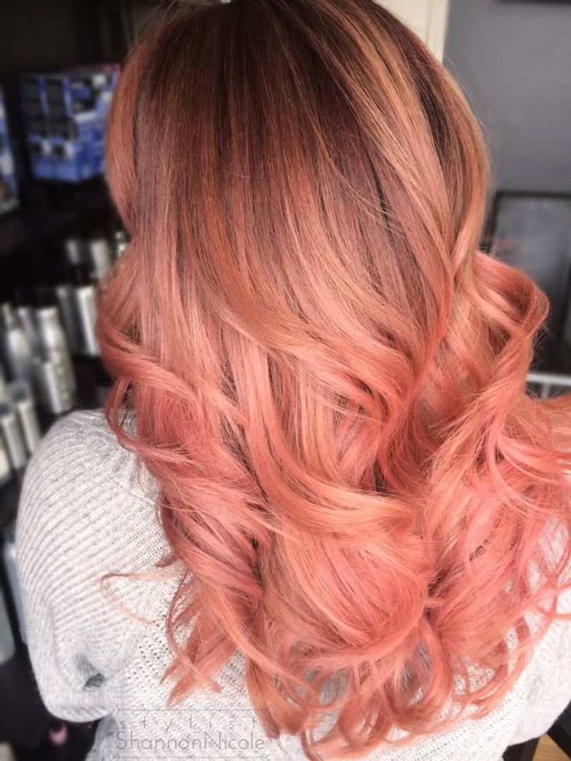 Coral Balayage
