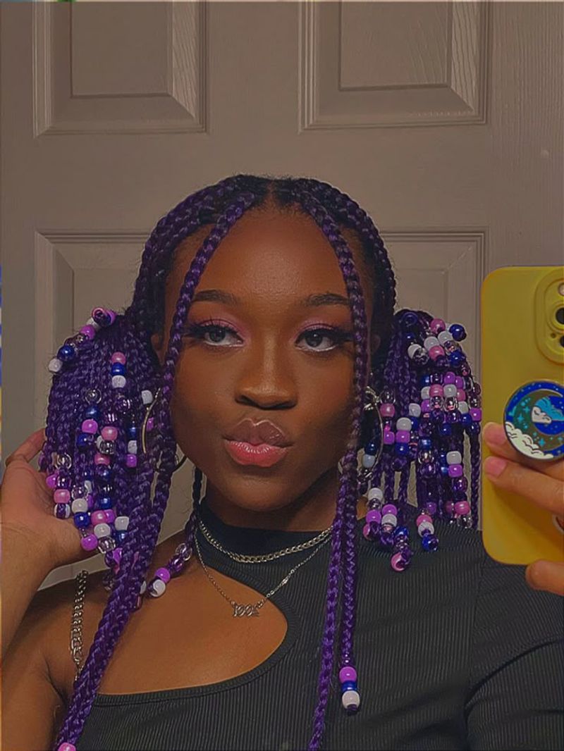 Cosmic Galaxy Beaded Braids