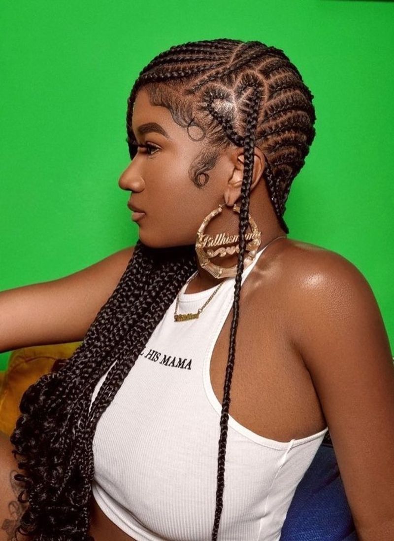 Creative Partings Lemonade Braids
