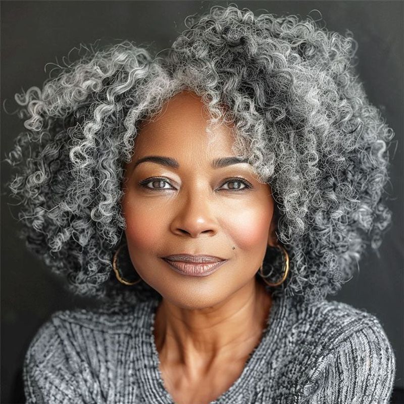 Curly Afro
