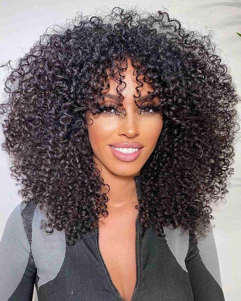 Curly Bangs