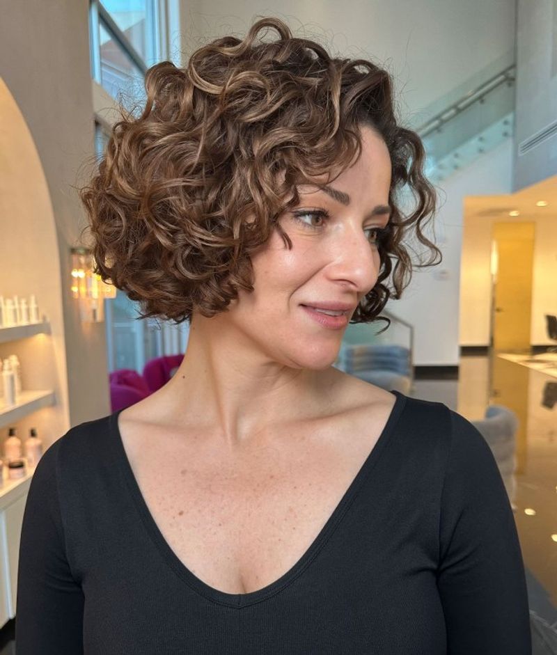 Curly Bob