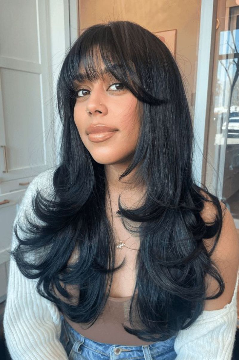 Feathered Bangs