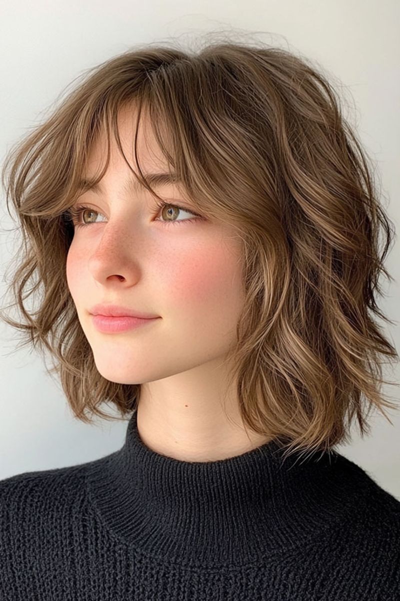 Short Bob with Soft Waves