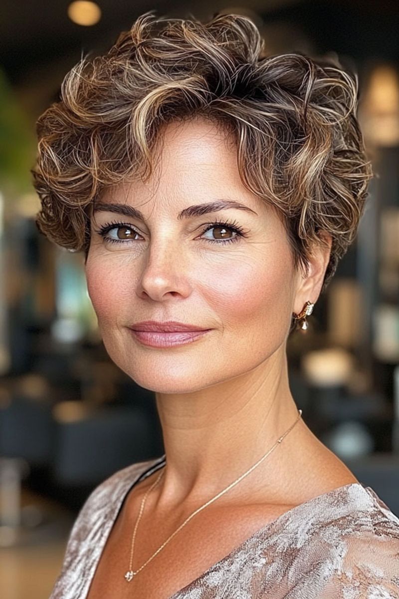 Curly Pixie