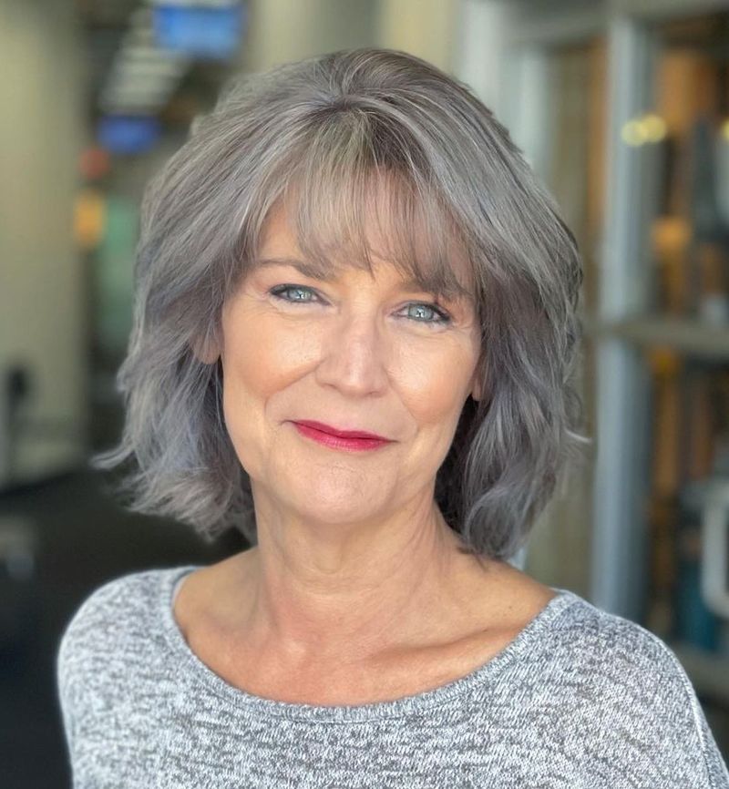 Side-Swept Bangs
