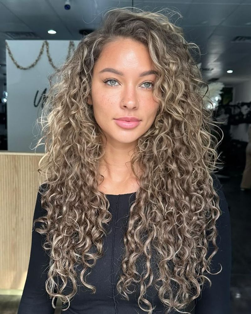 Face-Framing Curls