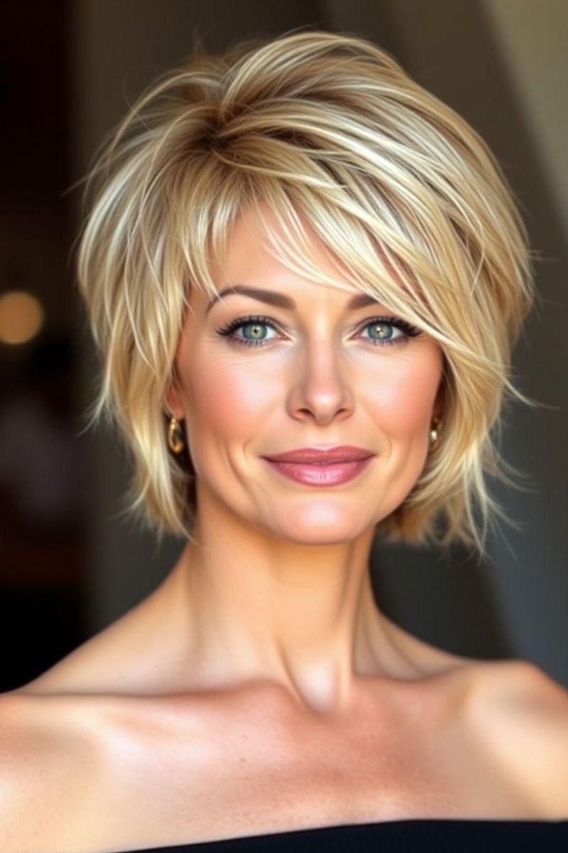 Layered Bob Shag