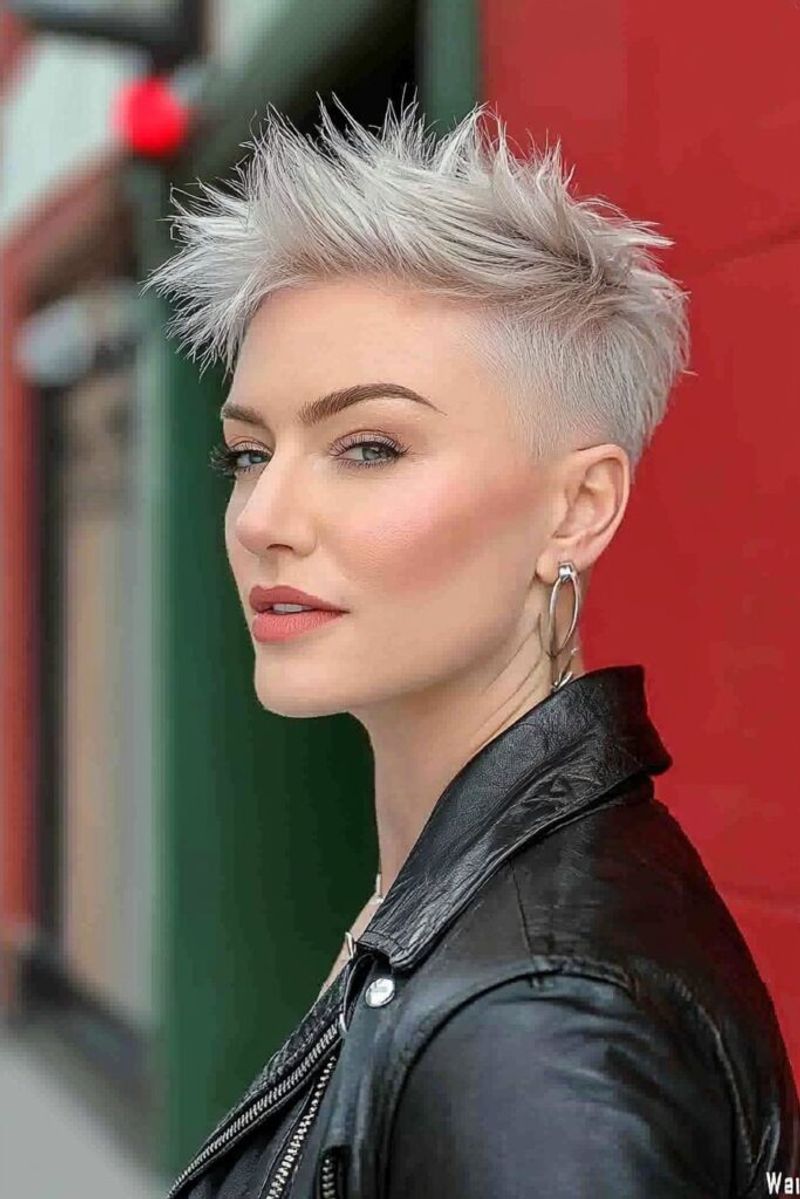 Edgy Pixie with Undercut