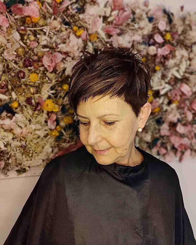 Edgy Undercut Pixie