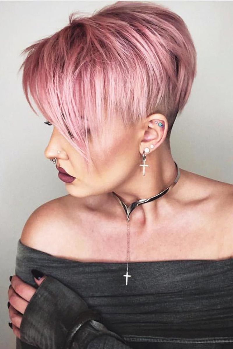 Edgy Undercut Pixie