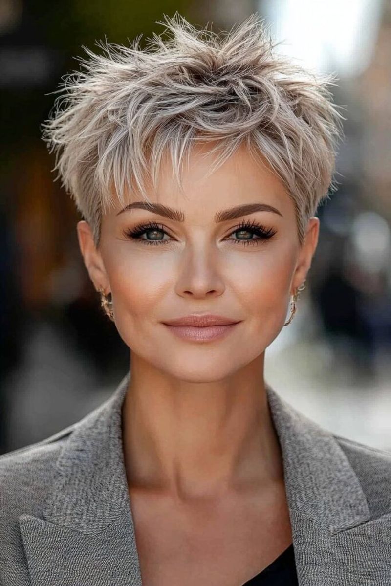 Edgy Undercut with Wispy Bangs