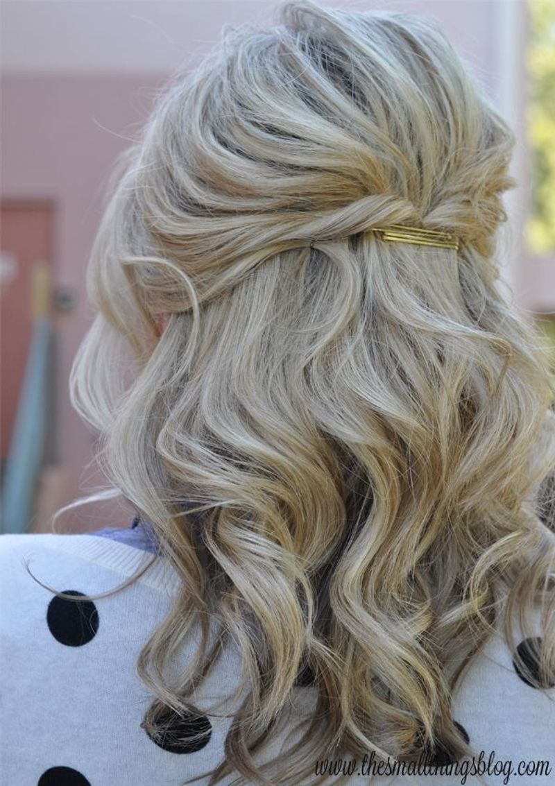 Elegant Half-Up Style